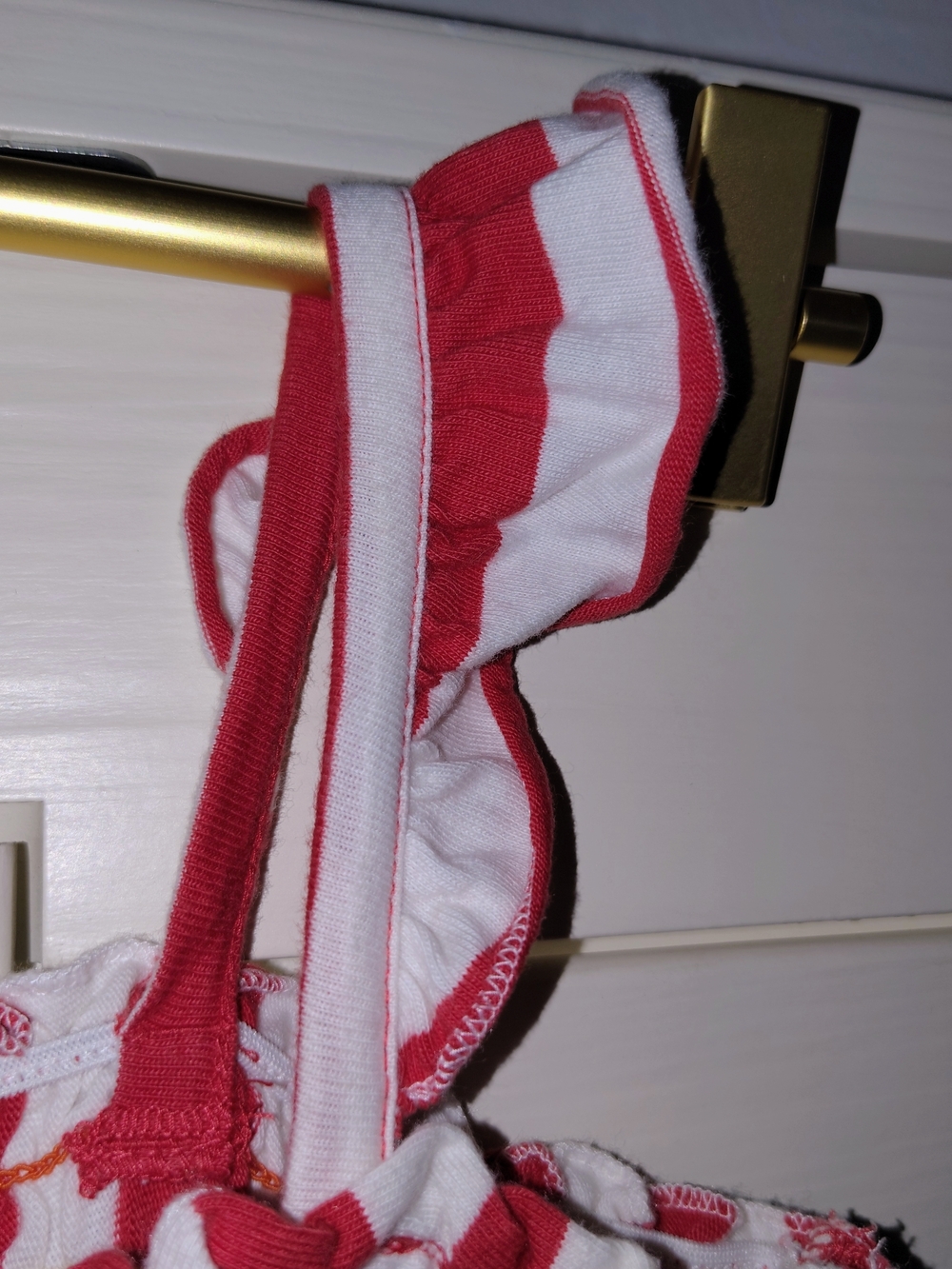 Hannah Anderson Red and White Striped Sundress - Picture 4 of 11